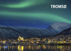 Glittermagnet nordlys Tromsø