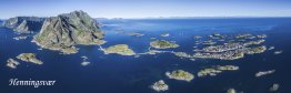 PANORAMAMAGNET HENNINGSVÆR I LOFOTEN