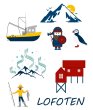 Stickers Lofoten