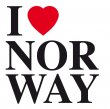 LOVE NORWAY KORT KVADRAT
