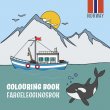 Lofoten / Norge fargeleggingsbok