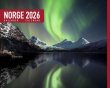 Kalender bord Norge nord 2026