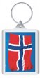 Nøkkelring m/ Norsk flagg