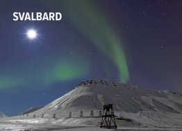 Glittermagnet nordlys Svalbard