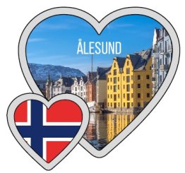 Magnet hjerte Ålesund