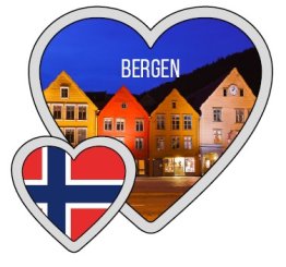 Magnet hjerte Bergen