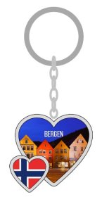 Nøkkelring, Hjerte Bergen
