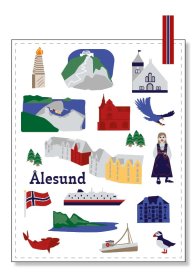 Kjøkkenhåndkle Ålesund