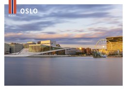 POSTKORT OSLO OPERAHUS