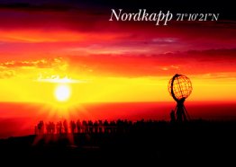 NORDKAPP GLOBUS MIDNATT