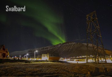 Magnet, Svalbard, Nordlys