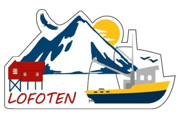 Metallmagnet Lofoten