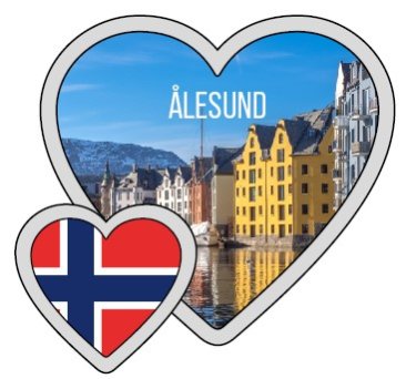 Magnet hjerte Ålesund