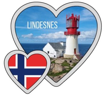 Magnet hjerte Lindesnes