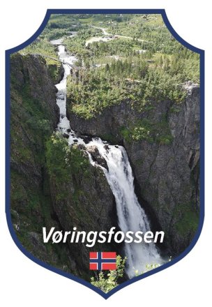 Stickers Vøringsfossen