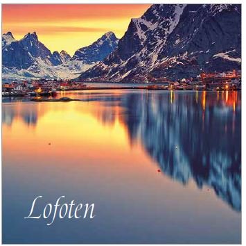 Servietter Lofoten