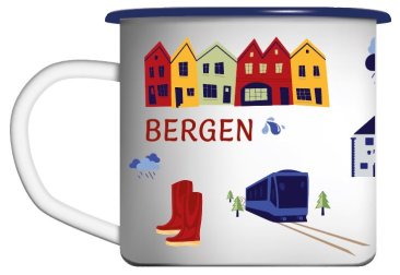 Emaljekopp Bergen