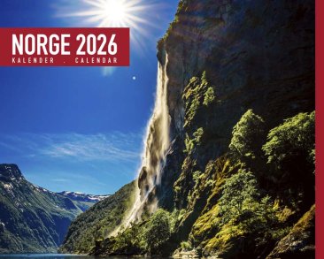 Kalender bord Norge vest 2026