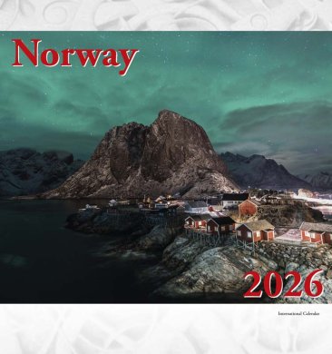 Norway, postkortkalender 2026