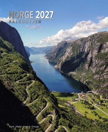 Kalender Norge Sør Vest 2027