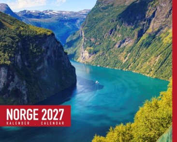 Kalender bord Norge vest 2027