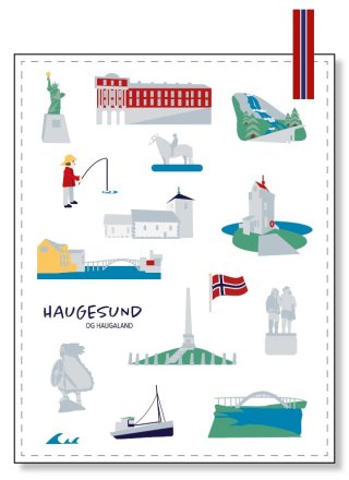 Kjøkkenhåndkle Haugesund