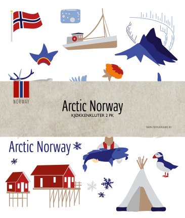 Kjøkkenklut Arctic Norway