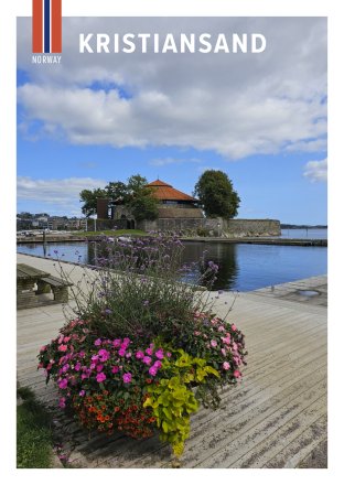 POSTKORT KRISTIANSAND