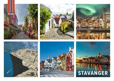 POSTKORT STAVANGER