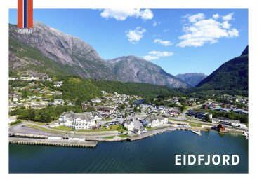 POSTKORT EIDFJORD
