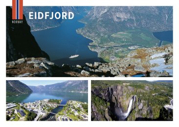 POSTKORT EIDFJORD
