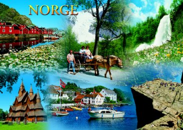 Postkort norge