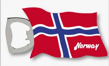 Magnet, Norsk flagg m/åpner