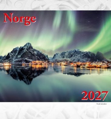 Norge, postkortkalender 2027