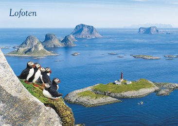 Postkort Værøy / Røst