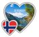 Magnet hjerte Geiranger