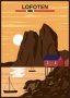 Lofoten / midnattsol broderi