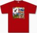 T-skjorte barn - Norway, rød